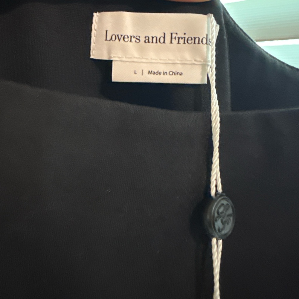 Lovers and Friends black mini dress
